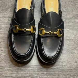 ✨DISCOUNTED SHIPPING✨LIKE NEW✨ Y2K Style Nine West Lugsole Loafer Mules